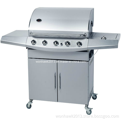 Stainless Steel Gas Grill BBQ with Cabient (WSH-AG01)
